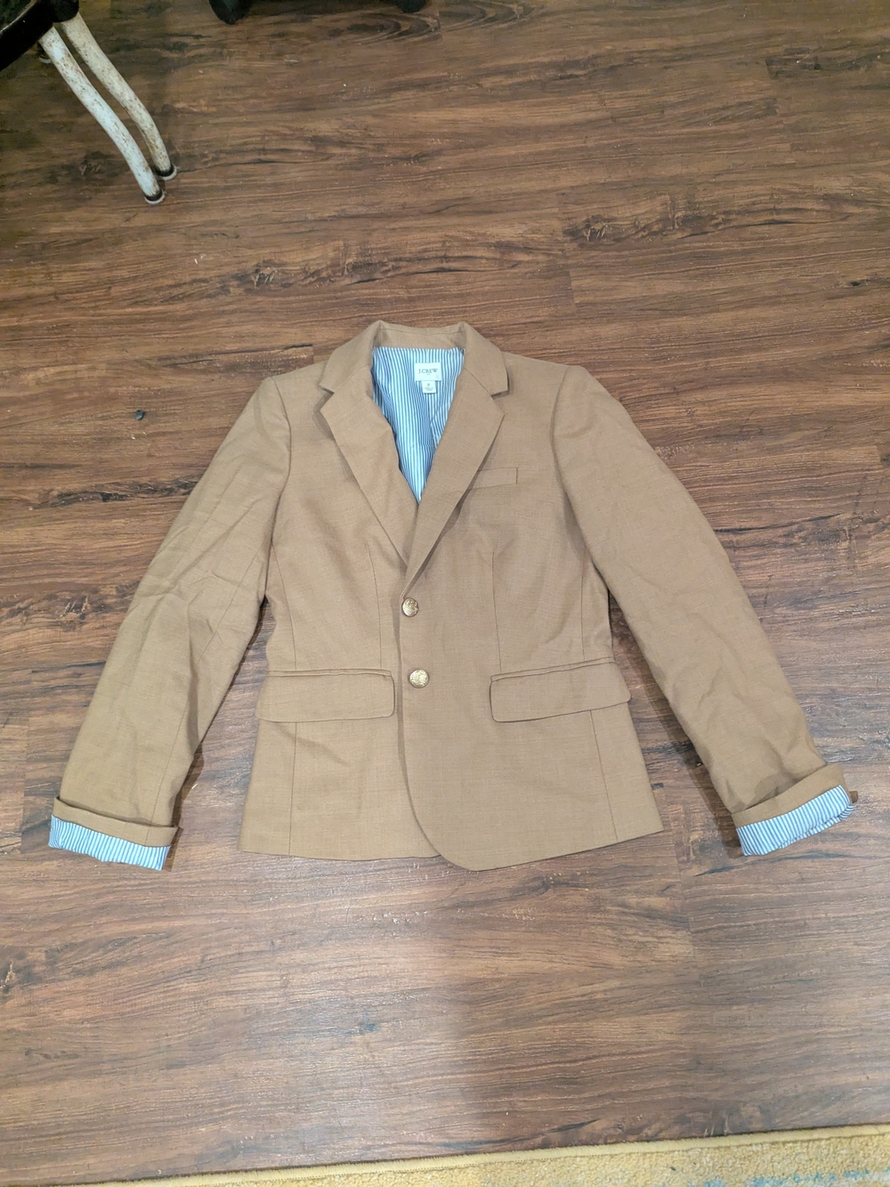 J. Crew Women's Camel/Tan Tailored Blazer